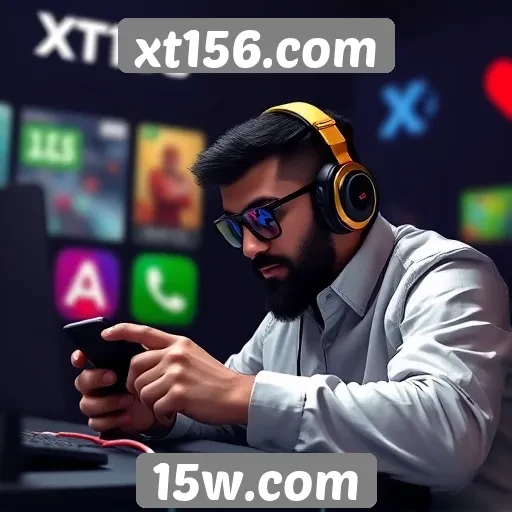 experiência do jogador em xt156.com é avaliada