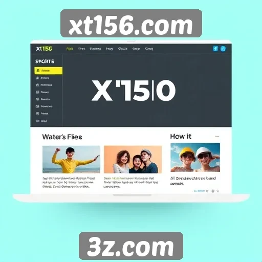 Interface do usuário do xt156.com é intuitiva